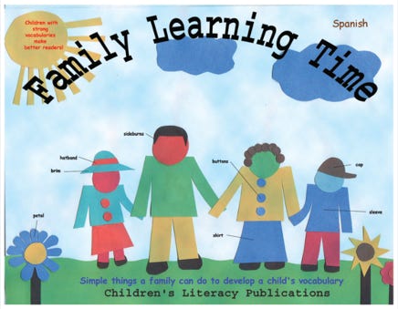 Family Vocabulary Development Activities - Spanish